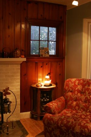 Welcome to our cozy Tranquility Spa The waiting room.
